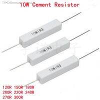 ◈✎✎ 10pcs 10W 5 Cement Resistor Power Resistance 120R 150R 180R 200R 220R 240R 270R 300R 120 150 180 200 220 240 270 300 ohm