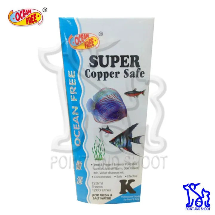 Ocean Free KSuper Copper Safe Aquarium Fish Medication 120ml Lazada PH