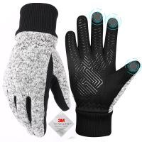 ❡ Winter Gloves -10℃ 3M Thinsulate Thermal Gloves Cold Weather Warm Gloves Running Gloves Touchscreen Bike Gloves for Men Women