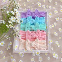 【YF】 3Pcs/Lot Cable Knit Baby Headbands For Children Elastic Girls Turban Kids Hair Bands Newborn Headwrap Accessories