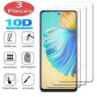 3Pcs Protection Glass For Tecno Camon 17 Pro 17P 16 SE 15 Premier 12 Air 11S 11 Tempered Screen Protective Protector Cover Film