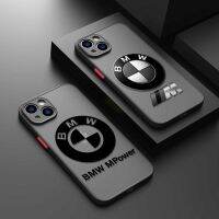 BGF iPhone 14 13 12 6 6S 7 8 XS XR X Hard Matte Bmw-M Cars Logo