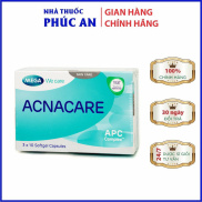 Viên uống Acnacare ngăn ngừa mụn hỗ trợ trị mụn và viêm tuyến bã nhờn 30