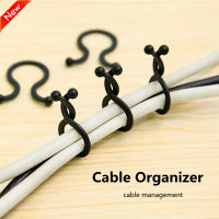 30 ชิ้น USB Cable Winder Organizer Home Harness Finishing คงที่สายคอมพิวเตอร์สายไฟ Tie Cable Management สายหูฟัง-Koekr
