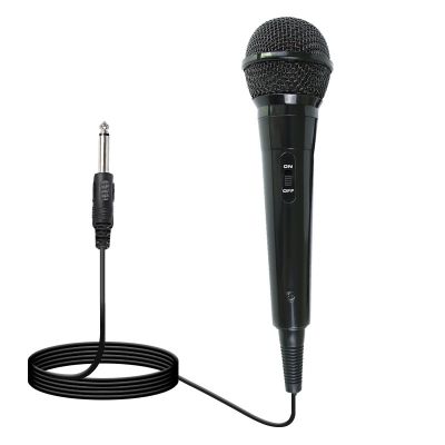 Professional Wired Dynamic Microphone Vocal Mic with XLR to 6.35mm Cable for Karaoke Recording
