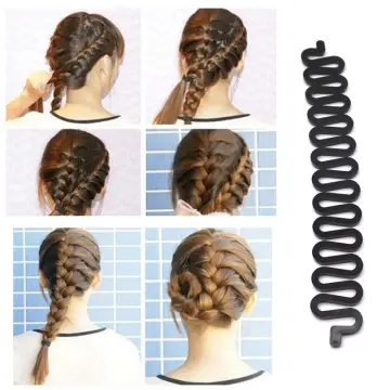 4Pcs Plastic Hair Loop Styling Hair Braiding Tools