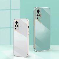 เคสสำหรับ VIVO ชุบบางพิเศษทรงสี่เหลี่ยมหรูหรา X50 S1 Y72โปร Y55 T1 Y75 4G 5G 2023