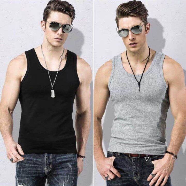 codtheresa-finger-2-pieces-men-s-cotton-vest-youth-breathable-sports-fitness-self-cultivation-type-summer-elastic-hurdle-backing-2-potongan-lelaki-rompi-kapas-muda-yang-boleh-bernafas-sukan-jenis-pena