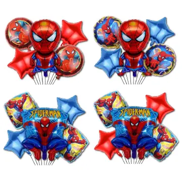 Decoration Anniversaire Spiderma 6 Ans, Ballon Spider Hero Deco