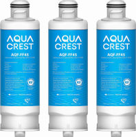 AQUA CREST DA97-17376B Replacement for Samsung HAF-QIN/EXP, DA97-17376B, DA97-08006C, HAF-QIN, Refrigerator Water Filter (Pack of 3)