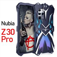 ZIMON เคสสำหรับ ZTE โลหะ Nubia Z30 Pro เคสโทรศัพท์ป้องกันอะลูมินัมอัลลอย Nubia Z30 Pro แบบแข็งฝาหลังเคสใส่โทรศัพท์กันกระแทกกันตก