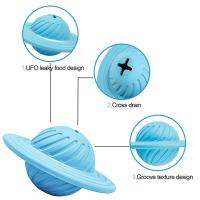 สัตว์เลี้ยงยูเอฟโอของเล่นตู้อาหารแห้งของเล่นแบบโต้ตอบสำหรับสุนัขสัตว์เลี้ยงดาวเคราะห์ของเล่นบอลสัตว์เลี้ยงการศึกษาและปรับปรุง IQ ของเล่นการฝึกอบรมของเล่น