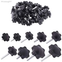 5/10PCS M5 M6 M8 Star Shape Thread Clamping Handle Bolt Bakelite Hand Knob Tightening Screw Industry Equipment Plastic Steel