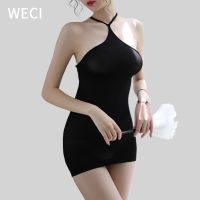 COD DSFGERTERYII 【READY STOCK】WECI Body Stockings For Women Catsuit Female Held Sexy Lace Bodysuit Outfit Hot Erotica Dress For Sex Night Large Size Lingerie