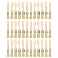 36 Pack of 1 Inch (24mm) Paint Brushes and Chip Paint Brushes for Paint Stains Varnishes Glues and