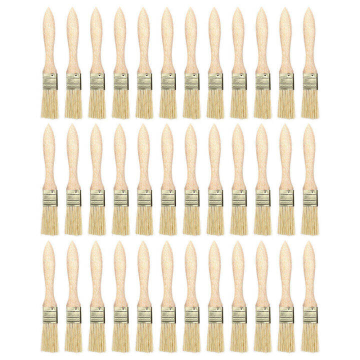 36 Pack Of 1 Inch 24mm Paint Brushes And Chip Paint Brushes For Paint