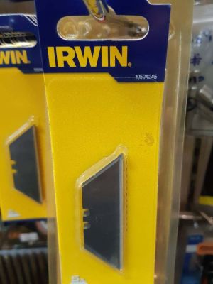 IRWINใบมีดงานช่าง ชนิดแข็ง 5pk Irwin  ใช้ร่วมกับยี่ห้อ Milwaukee,Makita และหลายยี่ห้อ ที่รูปทรงใบมีดเหมือนกัน (10504245) จากตัวแทนจำหน่ายอย่างเป็นทางการ