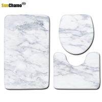 Sunchamo Household New 3pcs Non-Slip Bath Mat Bathroom Kitchen Carpet Doormats 3 Piece Sets Tappeti Bagno 40 Decoration Rug Set