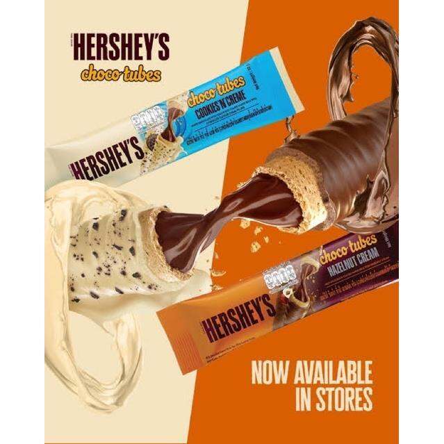 Hershey's Choco Tubes Cookies N' Creme Wafer Roll 18g | Lazada PH