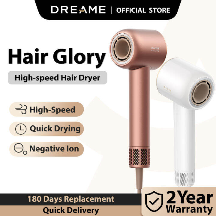 Dreame Glory High Speed Hair Dryer Rose Gold | Perfumed Hair Essence ...