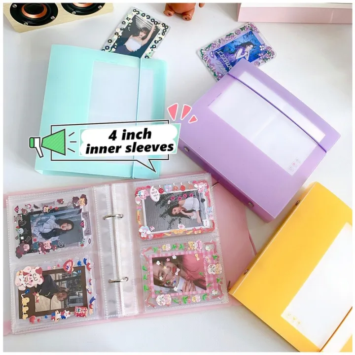 3inch 4inch 6inch Toploader Photocard Binder Photo Album Sleeves Card