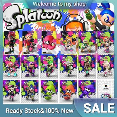 17Pcs/Set SplatoonAmiibo Cards 1-3 Universal For SWITCH Game Props Costumes Move NFC Card