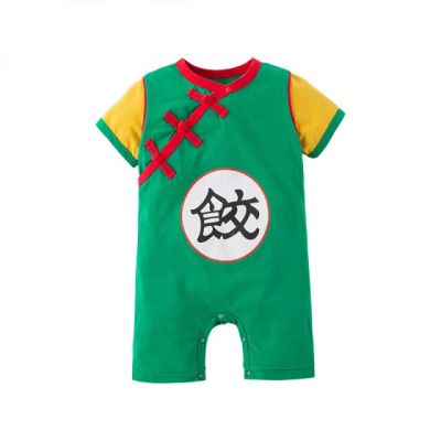 Dragon DBZ Z Anime Cosplay Costume New born Baby Boy Clothes Short Sleeve Newborn Baby Onesie Clothing Infant Romper Out