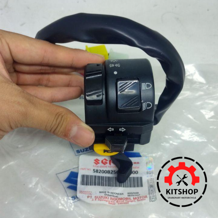 Holder Tombol Switch Saklar Sakelar Lampu Sein Dim Klakson Kiri Satria Fu Lazada Indonesia