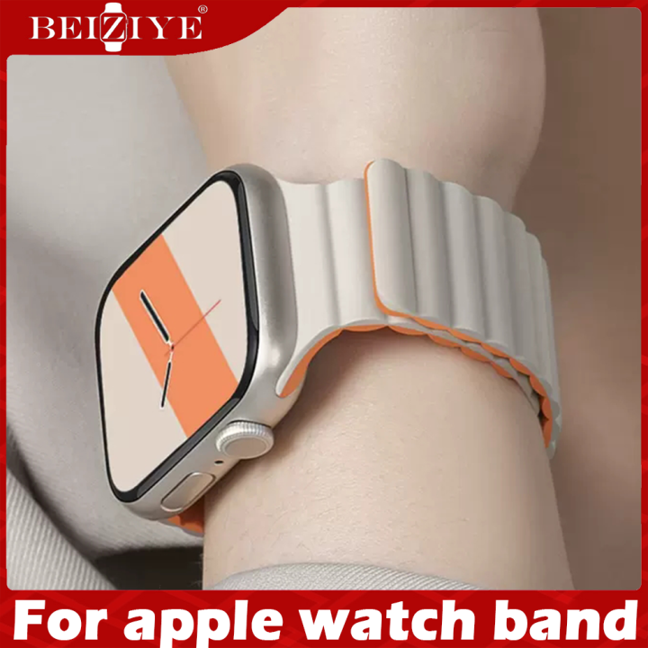 leather strap For apple watch Ultra 49mm 8 7 45mm 41mm Smart Watch