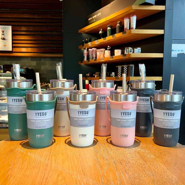 แก้วเก็บอุณหภูมิ-tyeso-มีหูหิ้วถอดออกได้-ความจุ-550ml-710ml-เก็บความเย็นความร้อนได้