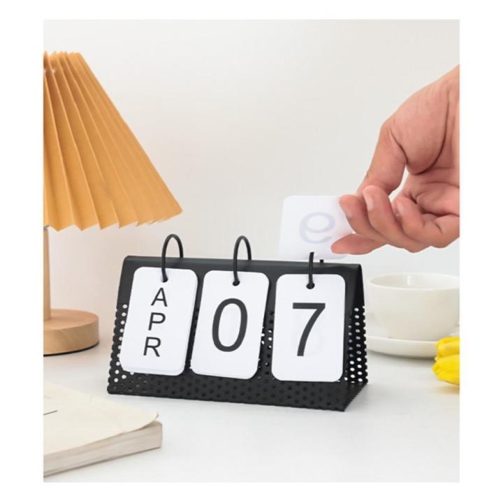 2024-desk-calendar-page-turning-calendar-calendar-decoration-decorative-calendar-metal-frame-calendar-calendar-2023-desk-calendar-calendar