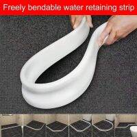 Shower Barrier Bathroom And Kitchen Water Stopper Collapsible Threshold Water Dam Shower Barrier and Retention System Bathroom