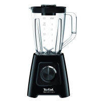 Tefal BL4258 Blendforce Plus เครื่องปั่นพร้อมพลาสติก (1.25L) เหยือก 6 ใบมีดสแตนเลสคม 600W สีดำ