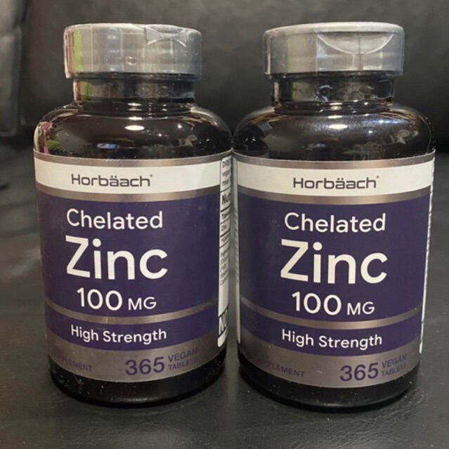 Horbaanch Chelated Zinc 100mg 365 Tablet Lazada.co.th