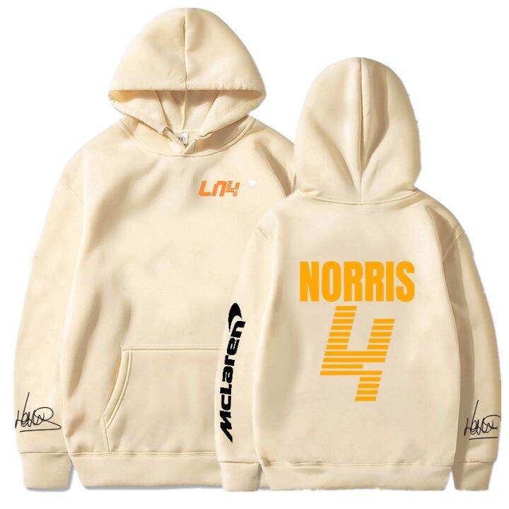 mclaren-เสื้อฮู้ด-f1-lando-norris-พิมพ์ตัวอักษร4ตัวเทรนด์กีฬาเสื้อสเวตเชิ้ตโอเวอร์ไซส์ฤดูใบไม้ผลิเสื้อลำลองเสื้อผ้าลำลอง