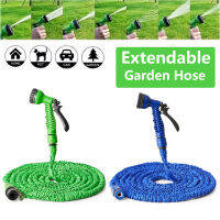 150FT Magic ขยายได้ Garden Hose ท่อน้ำแบบยืดหยุ่น EU ท่อพลาสติกท่อท่อสเปรย์ปืนรดน้ำสเปรย์ล้างรถ-gnxfnxfhnxfnxff