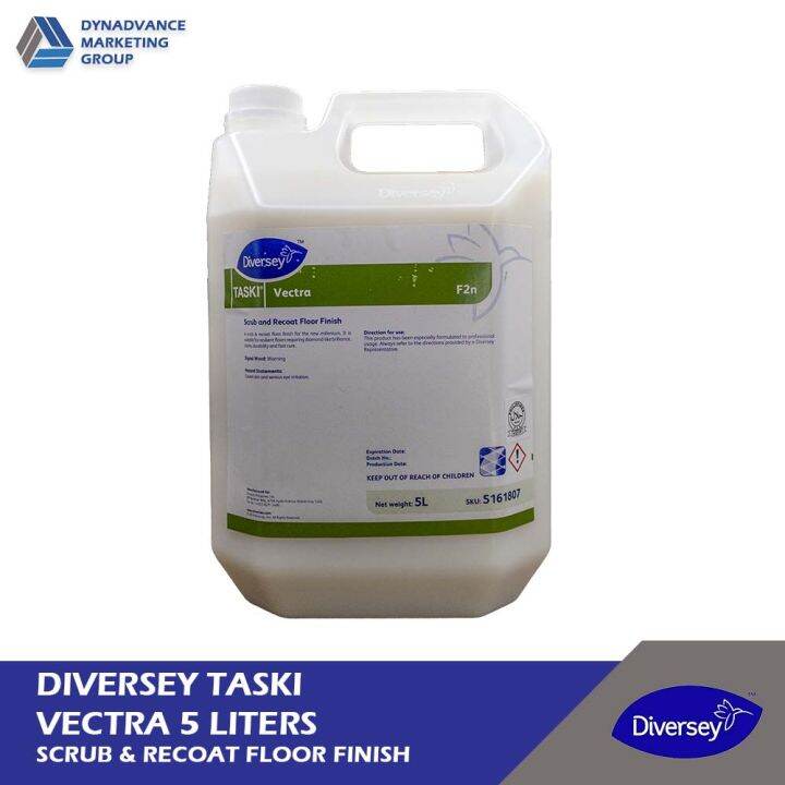 Diversey Taski Vectra Scrub & Recoat Floor 5L Lazada PH