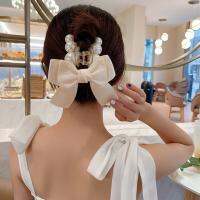 New Cute Big Bow Hair Claws Women Girls Sweet Hair Clip Ponytail Holder Hairpins Clip Fashion Hair Accessories Hair Accessories