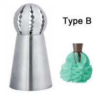 Pastry Nozzles เครื่องมือตกแต่งเค้กดอกไม้ท่อหัวฉีด Pastry Cream Cupcake Tips Pastry Baking Accessories Baking Tools