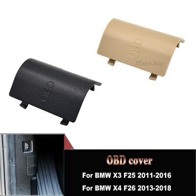 ✿☾ Left OBD Plug Cover Trim For BMW F25 X3 2011-2016 F26 X4 2013-2018 Car Interior Kick Panel Cap LHD