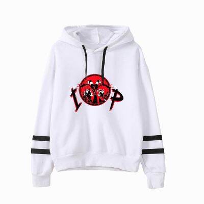 Helluva Boss Hoodie Unisex Pocketless Sleeve Women Mens Sweatshirt Harajuku Streetwear Anime Clothes Boy girls Pullovers Tops