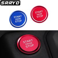 ABS Carbon Fiber Car Engine Start Stop Ignition Button Decal Sticker Trim For Land Rover Defender L663 90 110 2020 2021 2022