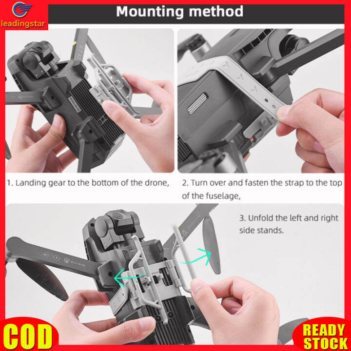 leadingstar-rc-authentic-foldable-landing-gear-lightweight-compatible-for-holy-stone-hs720g-heightened-tripod-stand-drone-accessories