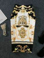 【CC】❄❁♗  New-Coming European Print Skirt Stretch Personality Hip Female