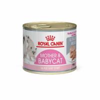 Royal Canin อาหารเปียกกระป๋องสำหรับแมว สูตร แม่และลูก ขนาด 195 กรัม