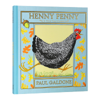 Milu Henny Penny นิทานพื้นบ้านคลาสสิกสมุดวาดภาพระบายสีสำหรับเด็กปกแข็งหนังสือภาษาอังกฤษดั้งเดิม