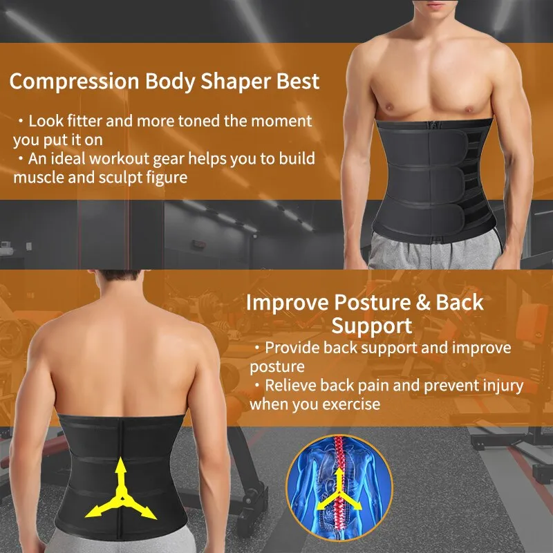 Amour Sweat Shapewear Vest for Men, Polymer Shapewear, Workout for Weight  Loss Waist Body Slimming, Body