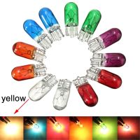 10Pcs T10 501 W5W Wedge Interior Car Auto Side Light Interior Dashboard Dash Panel Gauge Bulbs Colors Bright Replacement