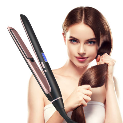 Hair Flat Irons Ultrasonic Infrared Cold Hair Care Iron Keratin Treatment For Frizzy Hair Recovers เครื่องหนีบผมที่เสียหาย