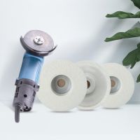 125mm Wool Polishing Wheel Buffing Pads Angle Grinder Wheel Felt Polishing Disc For Metal Marble Glass Ceramics X4q6